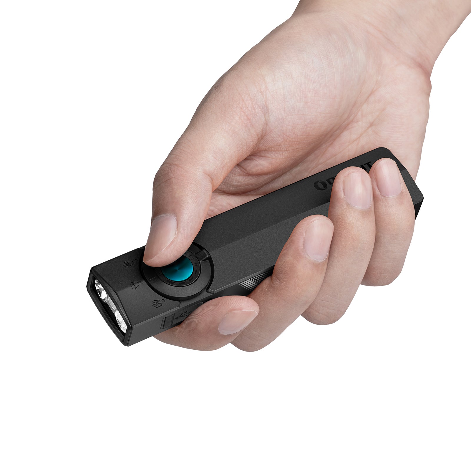 ArkPro EDC Flashlight 1500 Lumens UV Green Laser Flat Unibody Light